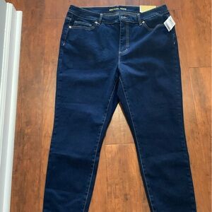 Michael Kors Women's Deep Blue Skinny Jeans